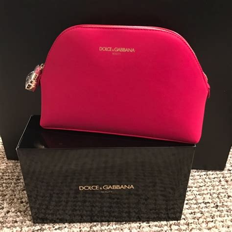 dolce and gabbana cosmetic bag.